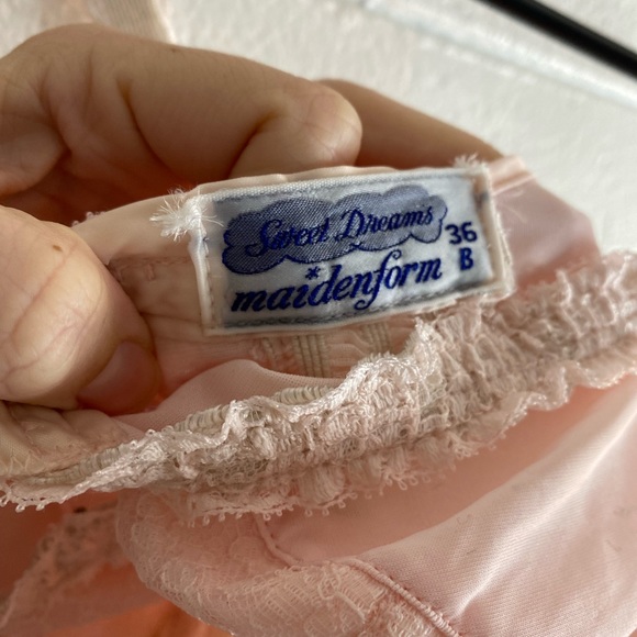 Vintage Babydoll Lingerie Blush Pink - Picture 8 of 13